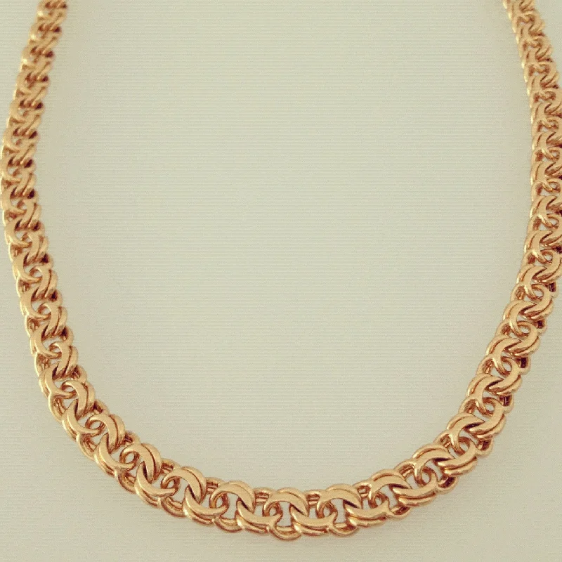 matching necklaces for women-Woven Links Necklace