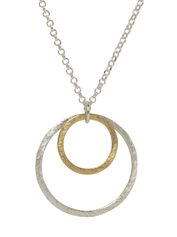 sapphire necklaces for women-Circles Necklace