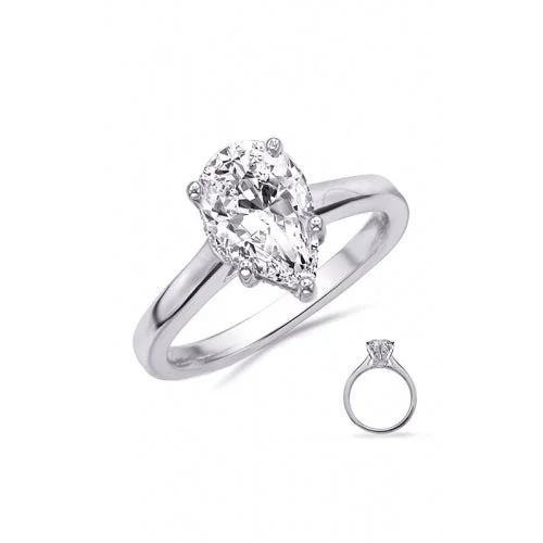 S Kashi & Sons Halo - Hidden Engagement Ring  EN8352-10X7PSWG