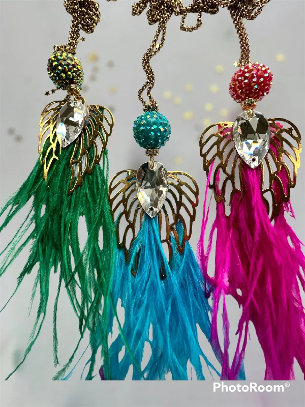 layered necklaces for women-My angel