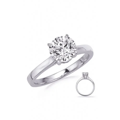 S Kashi & Sons Halo - Hidden Engagement Ring EN8352-3WG