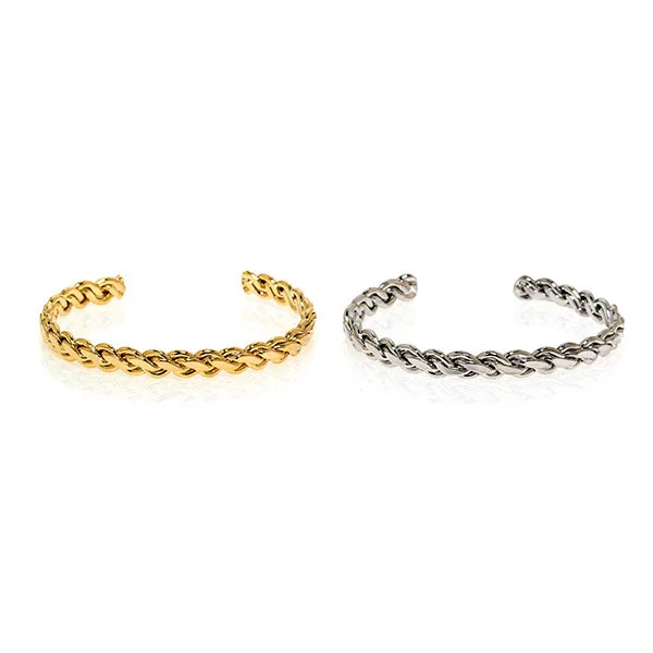 bracelets with charms for women-Cubano Bangle