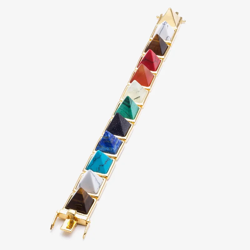 crystal bracelets for women-PYRAMID BRACELET - PRISM