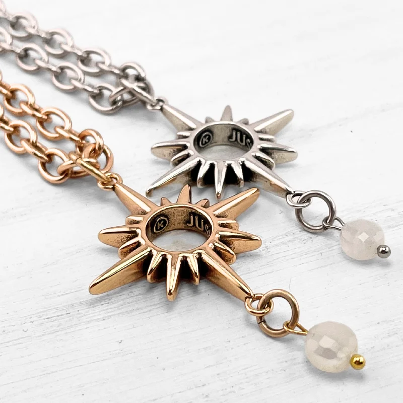 antique-inspired necklaces for women-JUST BREATHE | STARBURST | Essential Necklace