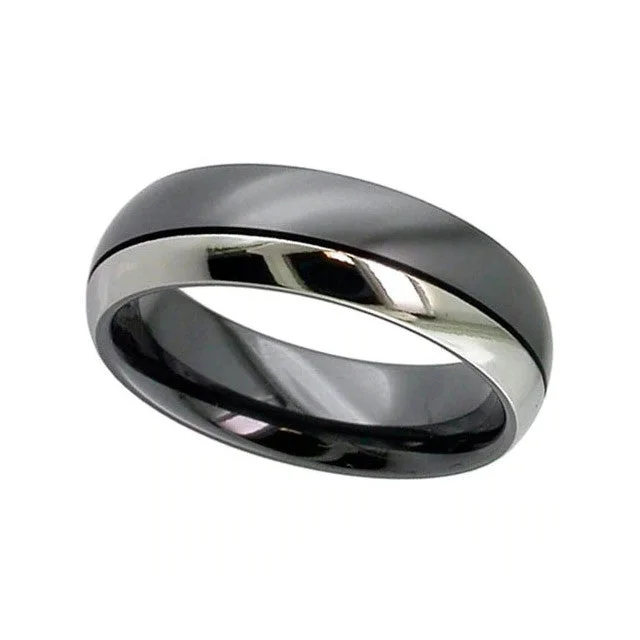 multi-stone engagement rings for women-Zirconium Ring - 4004GRB