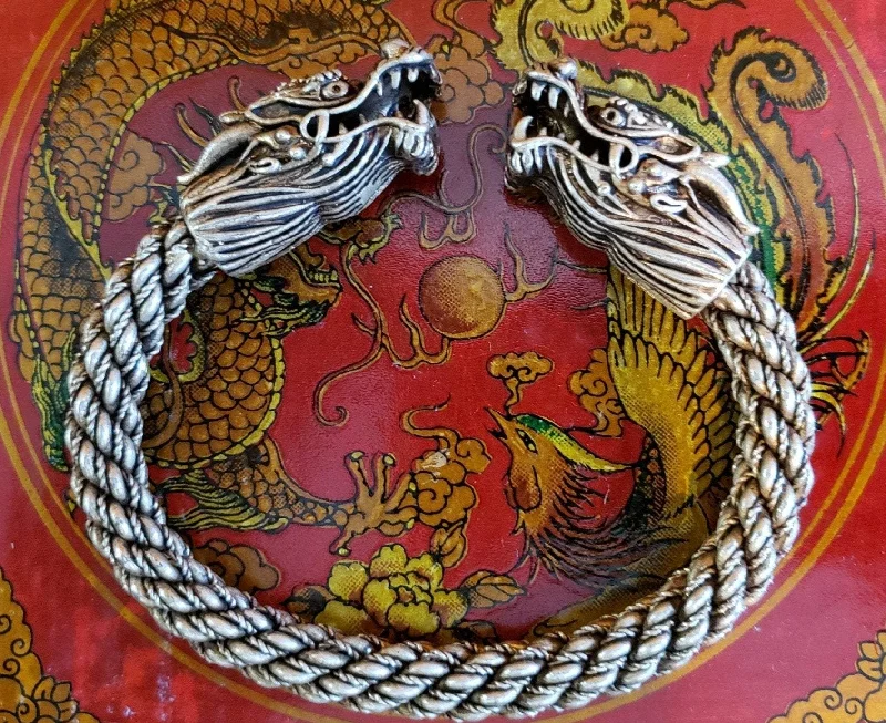 cuff bangles for women-Dragon Emperor Bracelet