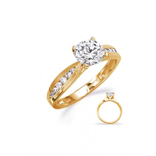 S. Kashi and Sons Prong Set Engagement Ring EN0134YG