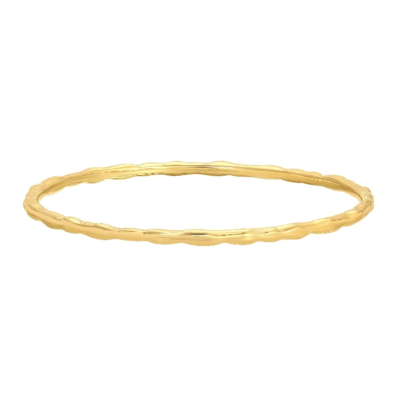 luxury bracelets for women-Hanna Bangle Bracelet - Gold