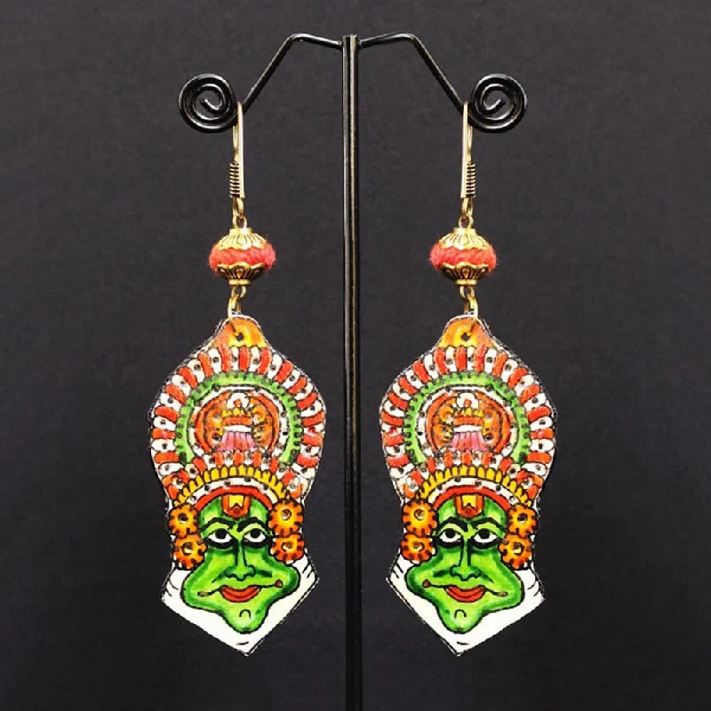 hoop earrings for women-Pakhi Creation Handmade Dangler Earrings