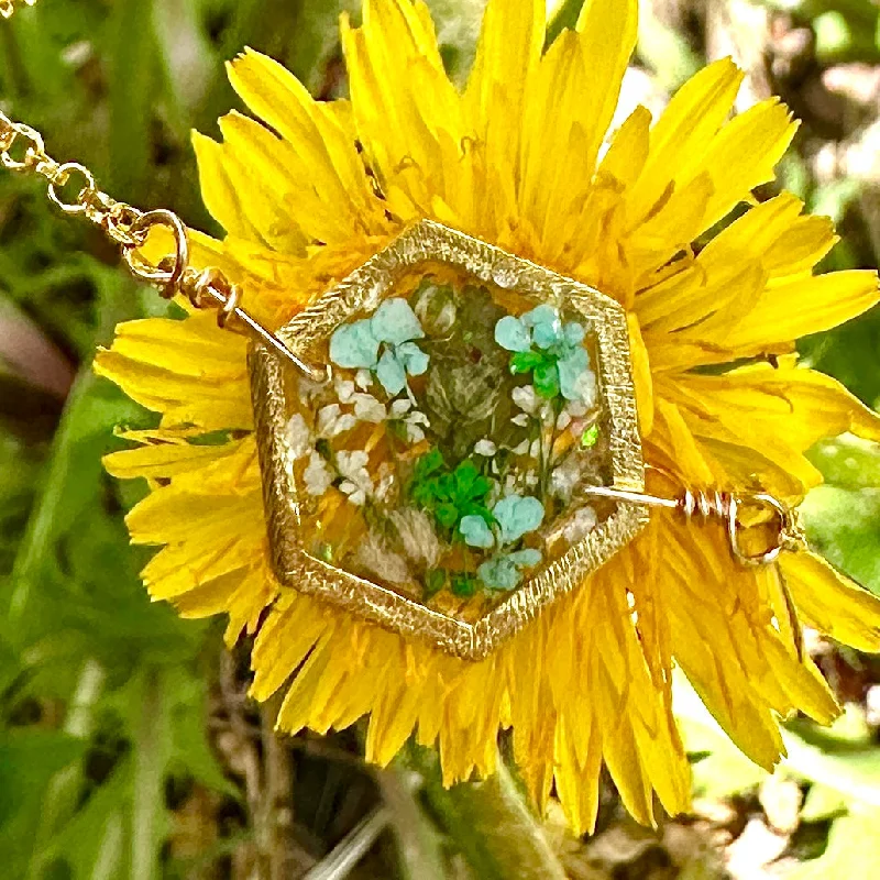 lucky charm necklaces for women-Botanical Garden Necklace - BG 161