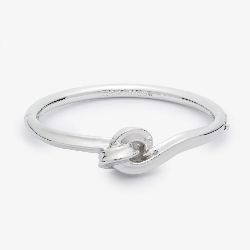 statement bangles for women-KNOTTED BRACELET