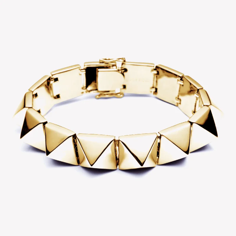 luxury bracelets for women-PYRAMID BRACELET