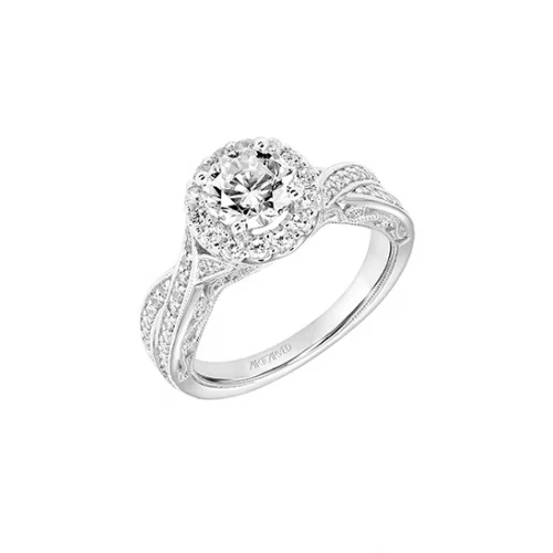 Artcarved Vintage Engagement Ring 31-V765ERW-E