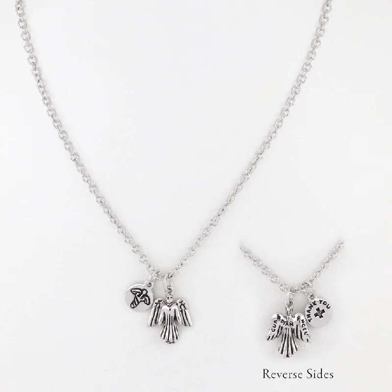 romantic necklaces for women-Guardian Angel Necklace