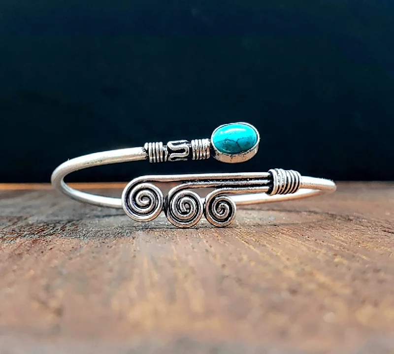 modern bangles for women-Turquoise Sky Bracelet