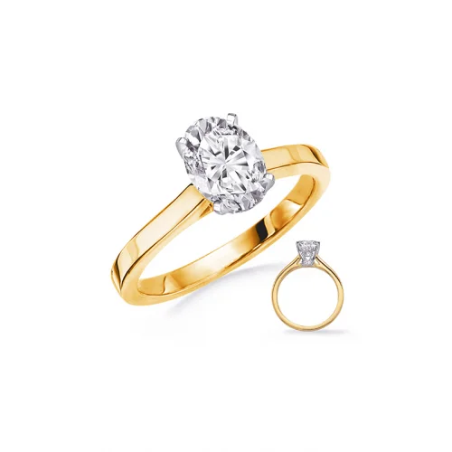 S Kashi & Sons Halo - Hidden Engagement Ring EN8352-8X6MYW