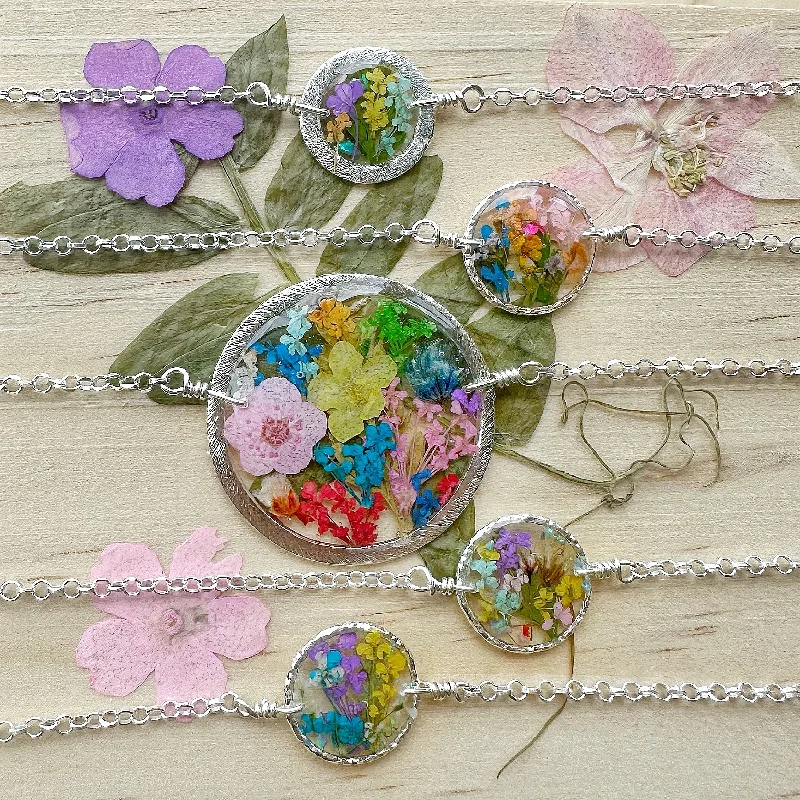 modern necklaces for women-Botanical Garden Necklaces - BG98