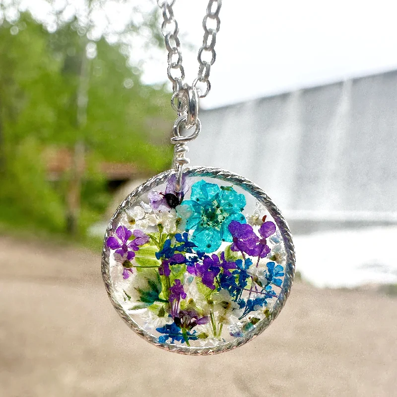 personalized birthstone necklaces for women-Botanical Garden Necklace - BG 112