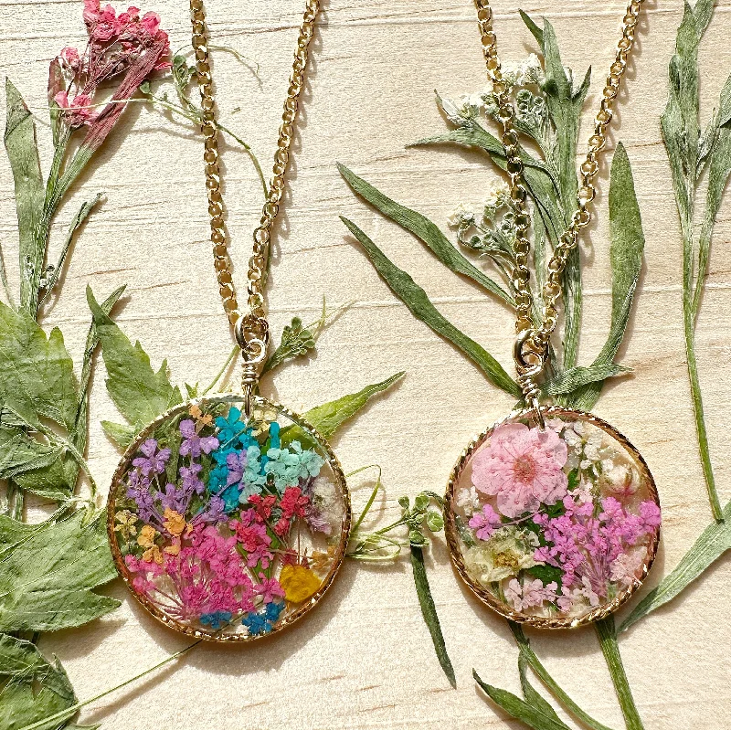 long gold necklaces for women-Efflorescence of Nature Necklaces - BG103