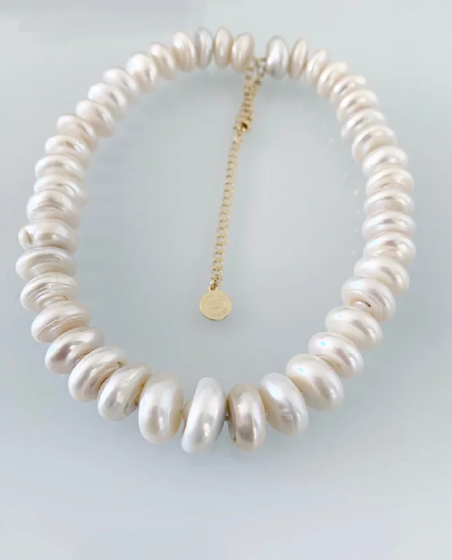 pendant necklaces for women-Enormae Pearl Necklace