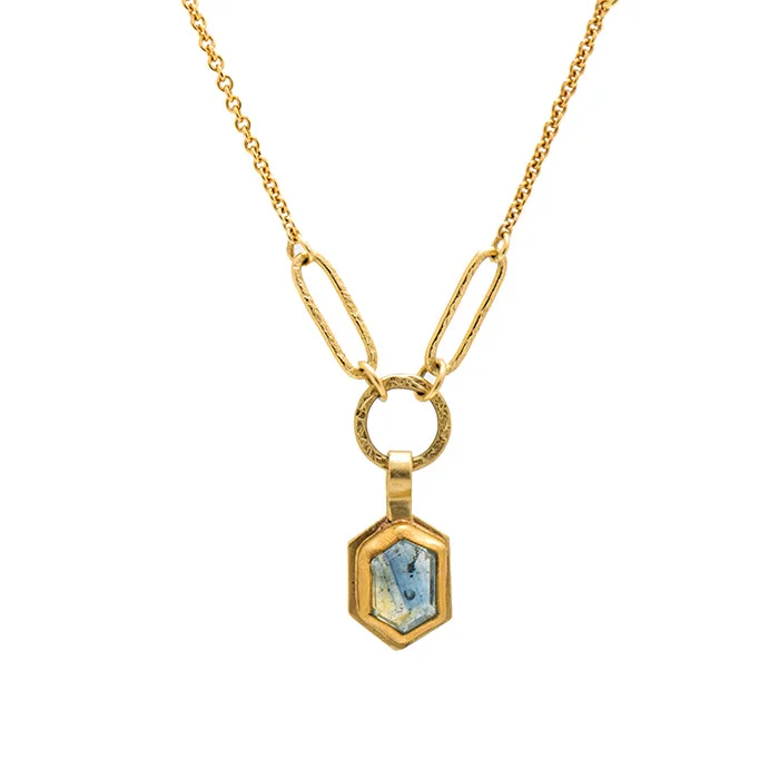 pearl necklaces for women-Montana Bicolor Sapphire Necklace in gold