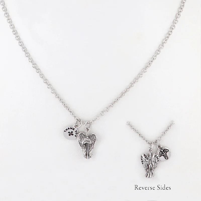 charm necklaces for women-Angel of Hero's Necklace