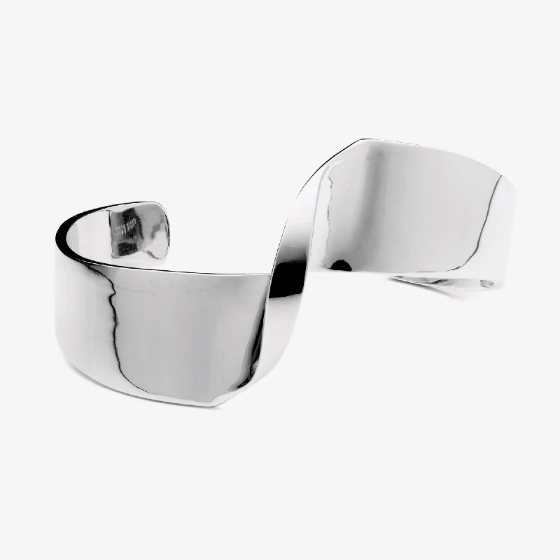 double bracelets for women-TORQUE CUFF