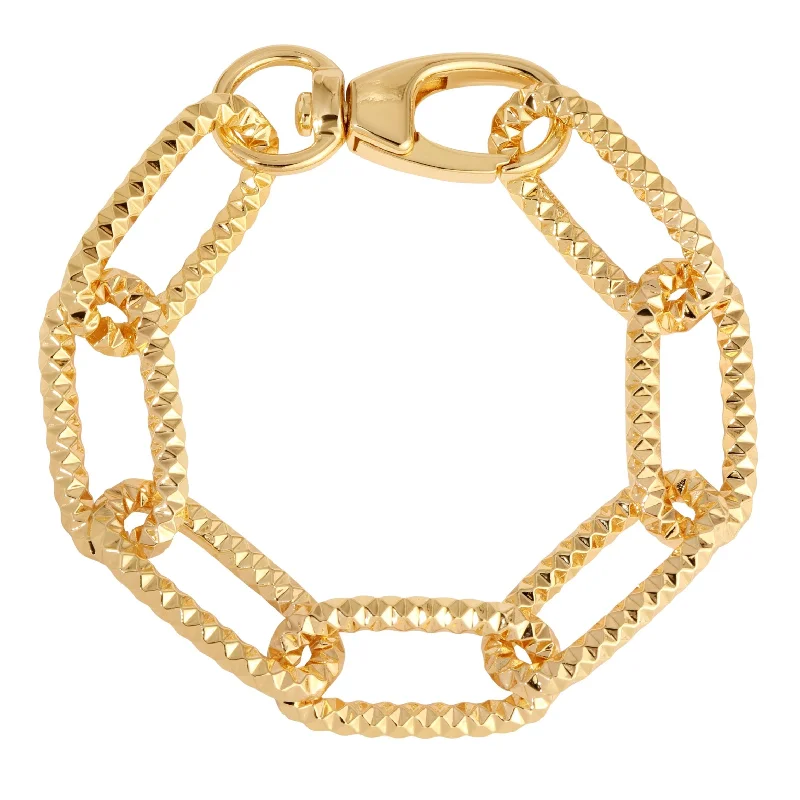 vintage bangles for women-The Pyramid Bracelet