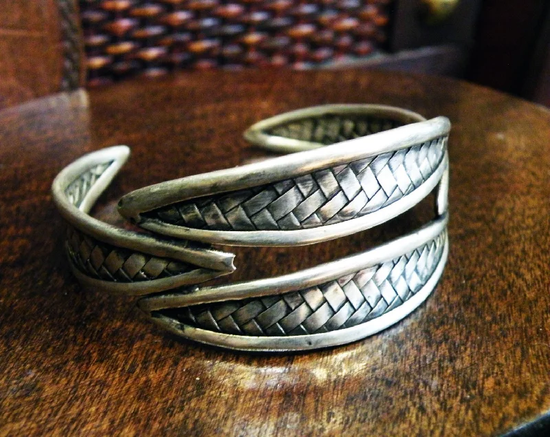 chunky bangles for women-Hmong Spear Bracelet