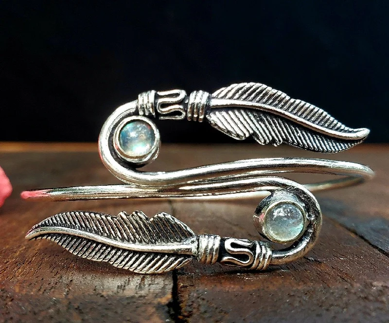 fashion bracelets for women-Labradorite Wings of a Feather Bracelet