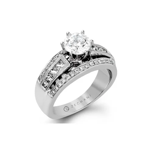 Zeghani Zeghani Mosaico Engagement Ring ZR119