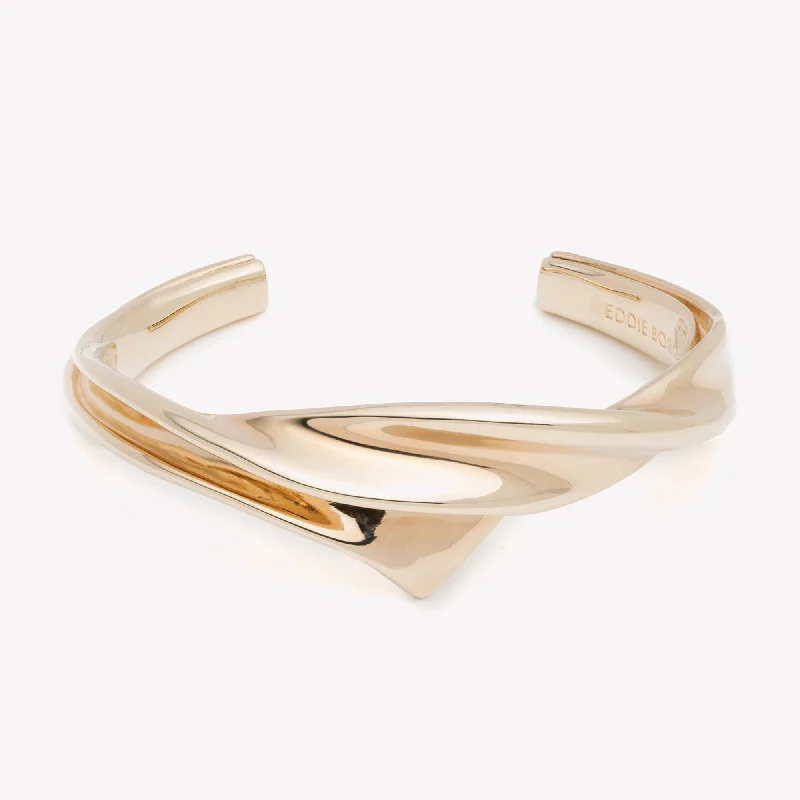 dainty bangles for women-KERCHIEF CUFF